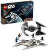 LEGO Star Wars Mandalorian Fang Fighter vs. TIE Interceptor 75348 (957 Pieces)