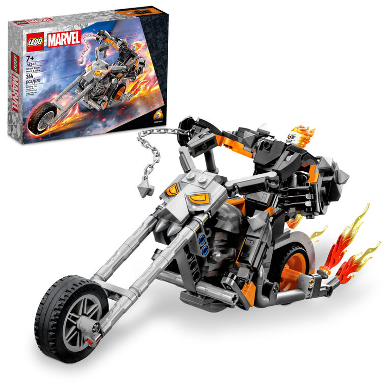 LEGO Marvel Le robot et la moto de Ghost Rider 76245 Ensemble de