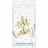 "Oh Baby" Nappe en Plastique 54" x 84" - Édition anglaise