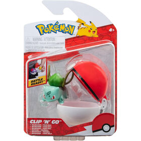 Pokémon Clip 'N' Go - Bulbasaur & Poké Ball