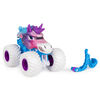 Monster Jam, Official Sparkle Smash Monster Truck, Die-Cast Vehicle, Crazy Creatures Series, 1:64 Scale