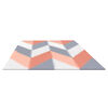 Skip Hop - Tuiles en mousse Playspot Geo - gris et pêche