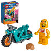 LEGO City Stuntz La moto du cascadeur poulet 60310 (10 pièces)