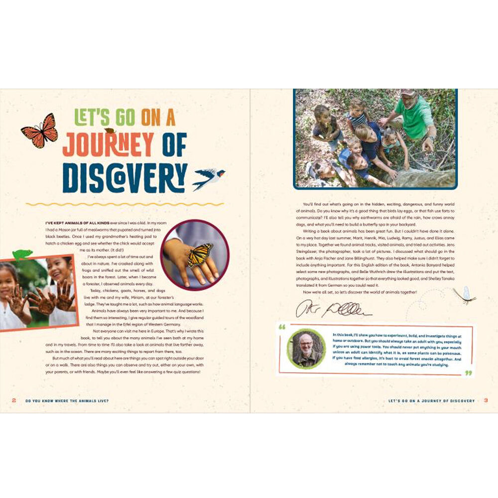 Do You Know Where The Animals Live? - English Edition