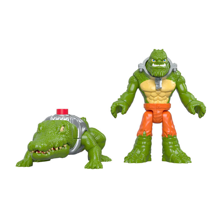 Fisher-Price Imaginext DC Super Friends K. Croc & Crocodile - English Edition