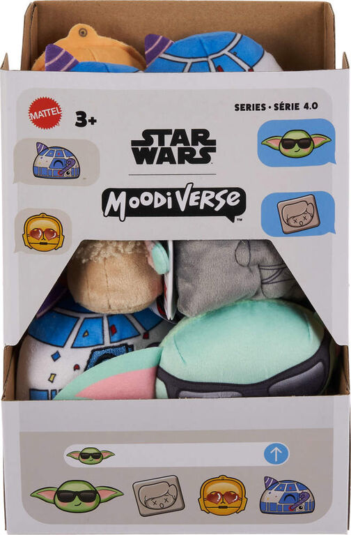 Star Wars Moodiverse Plush Figures with Emotion-Inspired Design, Small Collectible Soft Toys (Styles May Vary) Star Wars Moodiverse Plush Figures with Emotion-Inspired Design, Small Collectible Soft Toys (Styles May Vary)