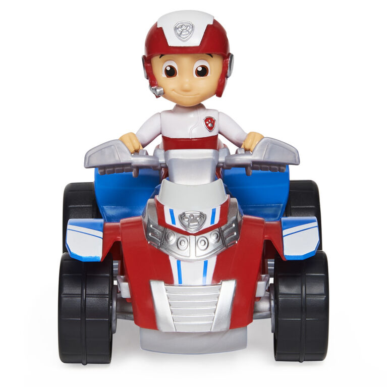 PAW Patrol, Rescue ATV de Ryder avec figurine à collectionner