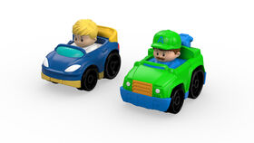 Fisher-Price Little People Wheelies Tow Truck & Race Car