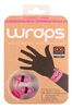 WRAPS - Classic Pink - Wristband Headphones with Anti-Tangle Storage, and a Pink Braided Fabric Cable