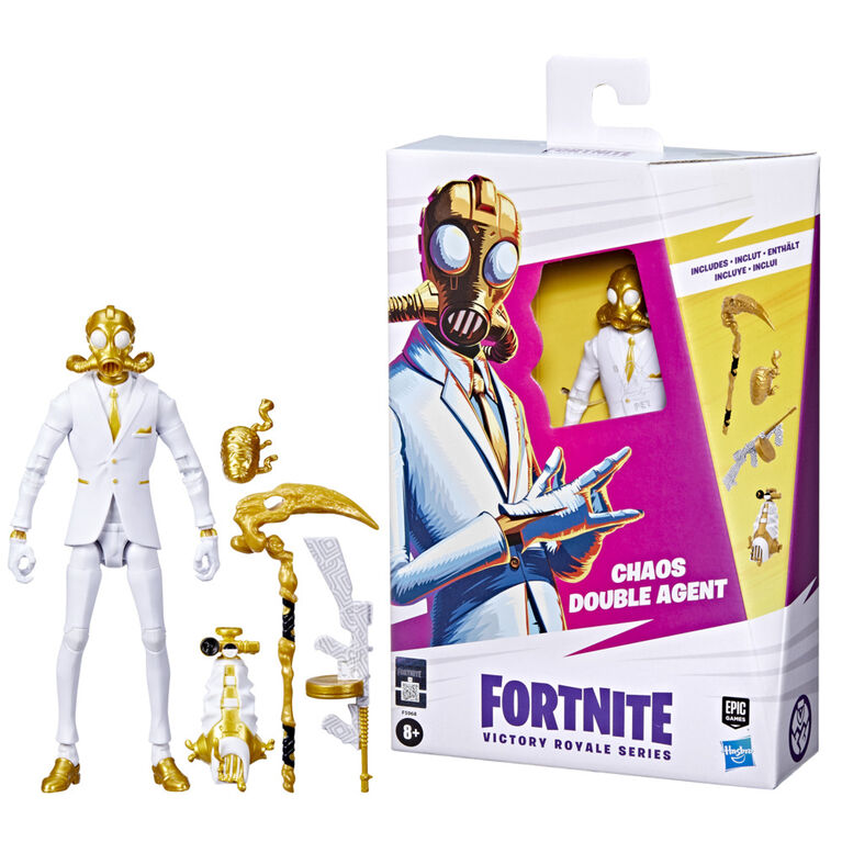 Fortnite Victory Royale Series Ghost Chaos Double Agent Collectible Action Figure