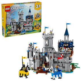 LEGO Creator 3 in 1 Medieval Horse Knight Castle Building Toy for Kids, Boys & Girls, Ages 9+ - 31168