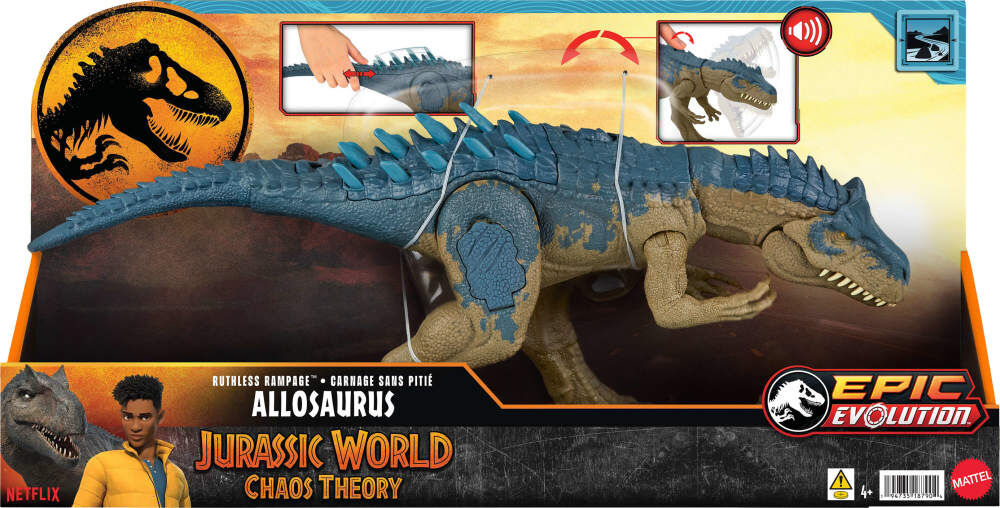 Jurassic world 2025 allosaurus mattel