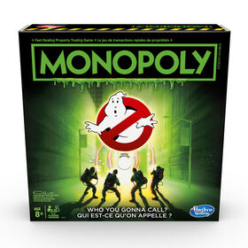 Monopoly : édition Ghostbusters S.O.S Fantômes - Édition anglaise - les motifs peuvent varier