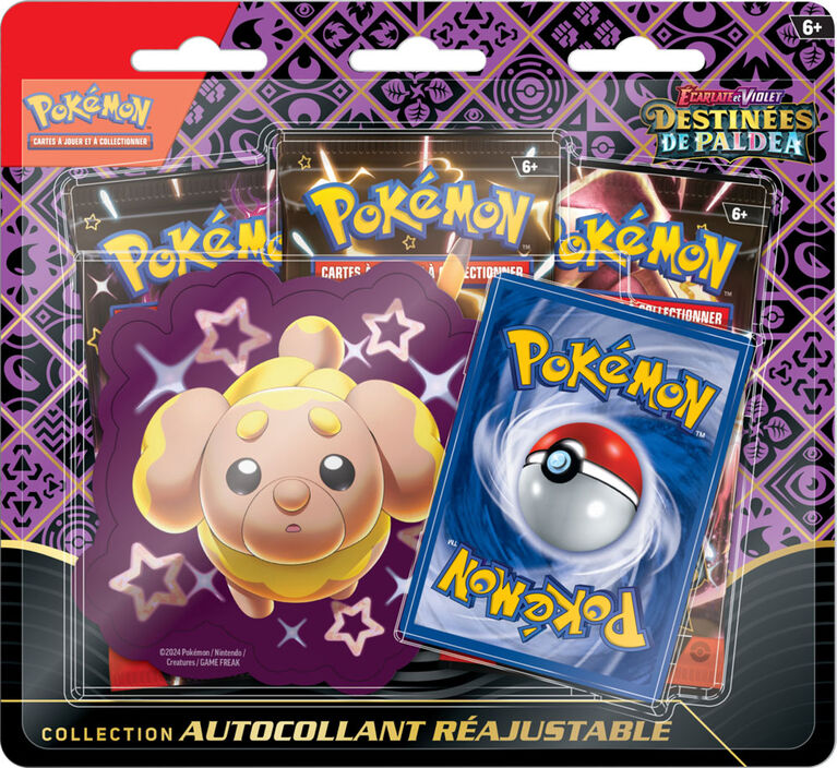 Collection Tech Stickers Pokémon Écarlate et Violet-Destinées de Paldea - Édition française