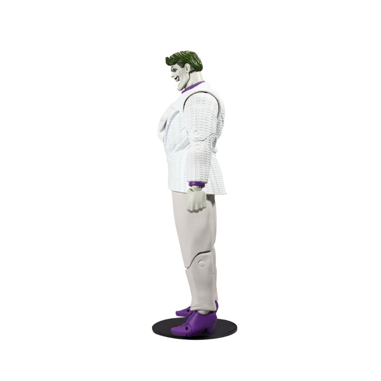 DC Multiverse: DC Comics Dark Knight Returns - Le Joker Figurine avec "Build-A" Batman Pièce de cheval