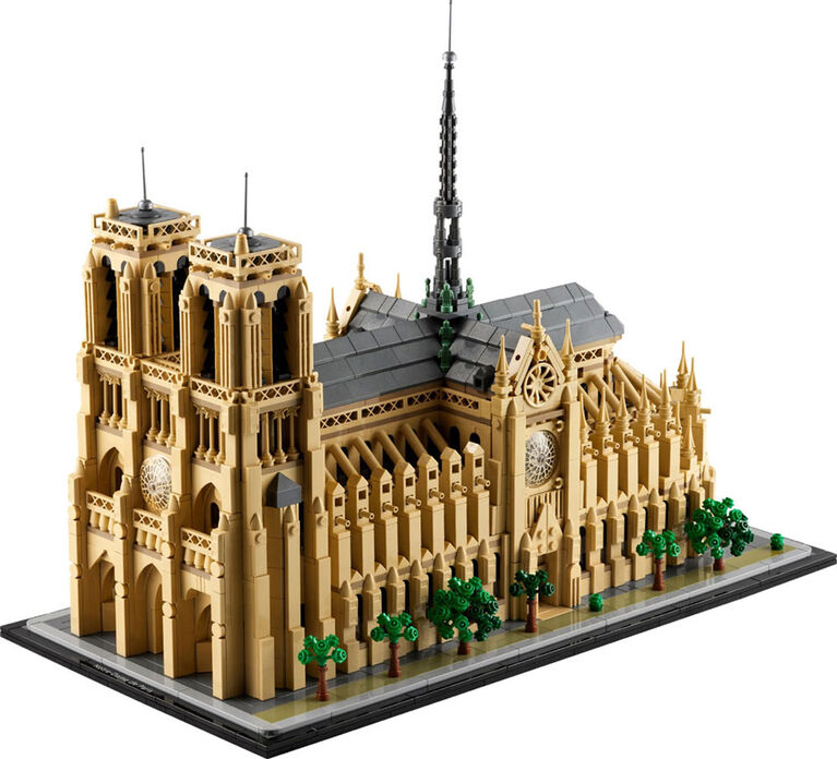 LEGO Architecture Notre-Dame de Paris Replica Build and Display Set 21061