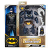 DC Comics, Batman Adventures, Batman Action Figure with 16 Armor Accessories, 17 Points of Articulation, 12-inch