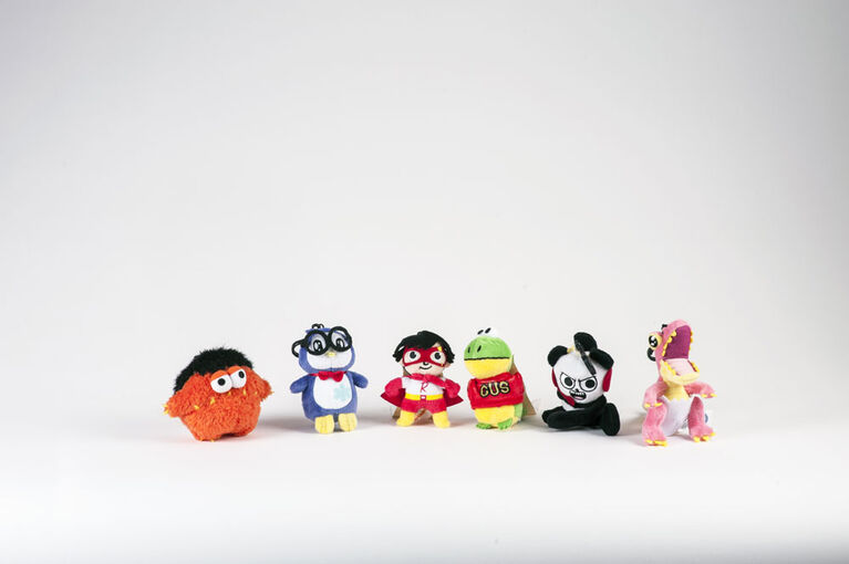 Ryan's World Clip On Assorted Plush