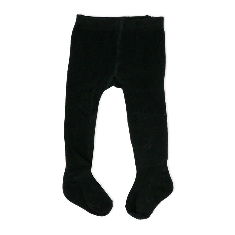 Baby Mode Signature 2 Pack Tights: Black & White