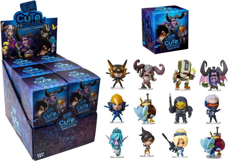 Blizzard Cute But Deadly Series 2 Deluxe 3 inch Vinyl Figure Blind Box - English Edition