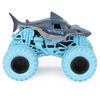 Monster Jam, Official Megalodon 1:64 Scale Monster Truck and 5-inch Big Tooth Creatures Action Figure