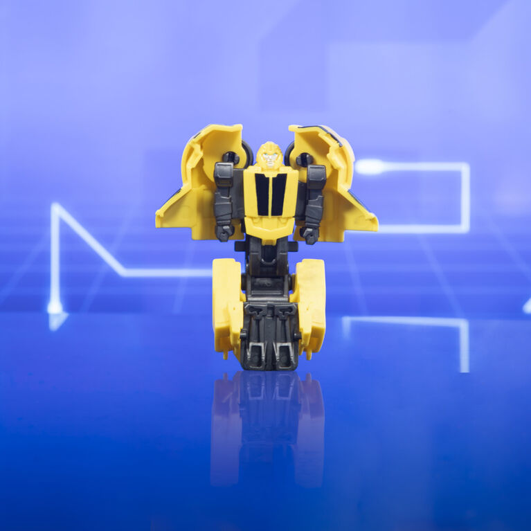 Transformers EarthSpark, figurine Tacticon Bumblebee de 6 cm, jouet robot