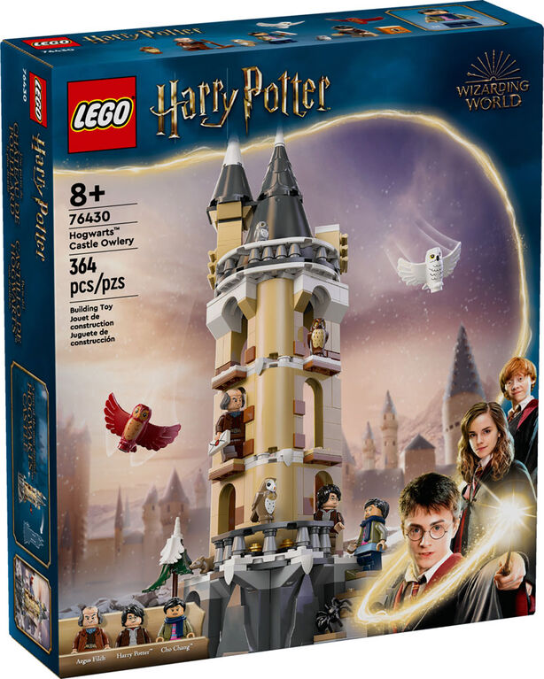 LEGO Harry Potter Hogwarts Castle Owlery Building Toy 76430