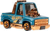 Hot Wheels 1:64 Scale Die-Cast Toon'd '83 Chevy Silverado Turquoise- & Copper-Colored Deco