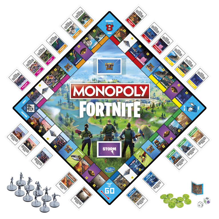 Monopoly : Fortnite Édition de collection, jeu de plateau - Édition anglaise