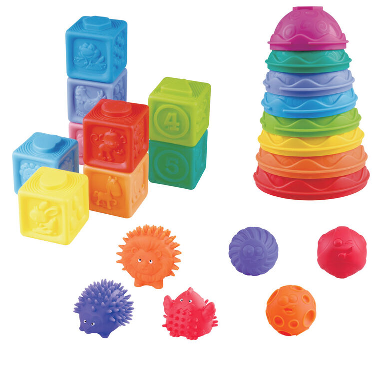 Imaginarium Baby - Busy Stacks, Fun Shapes and Squishy Friends