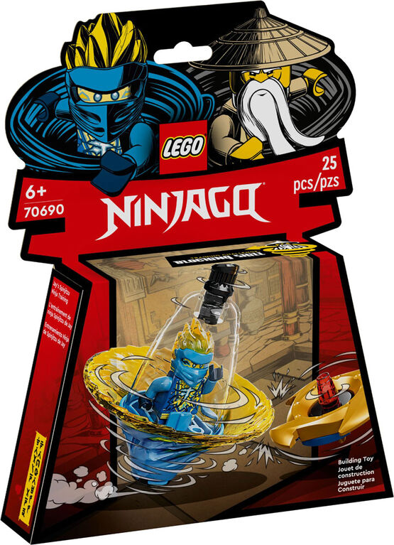 LEGO NINJAGO Jay's Spinjitzu Ninja Training 70690 Building Kit (25 Pieces)