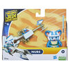 Star Wars Les Aventures des Petits Jedi figurine Nubs avec Speeder Bike, échelle 10 cm, jouets préscolaires Star Wars