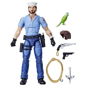 G.I. Joe Classified Series, figurine de collection 70 Shipwreck avec Polly pour filles et garçons, échelle de 15 cm