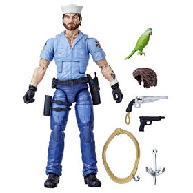 G.I. Joe Classified Series Shipwreck with Polly, Collectible G.I. Joe Action Figures, 70, 6 Inch Action Figures For Boys and Girls