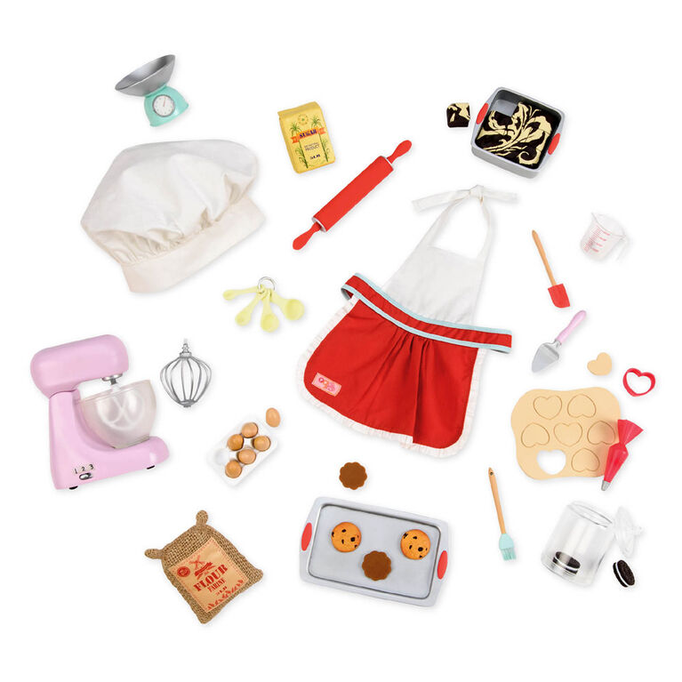 Our Generation, Master Baker Accessory Set for 18-inch Dolls