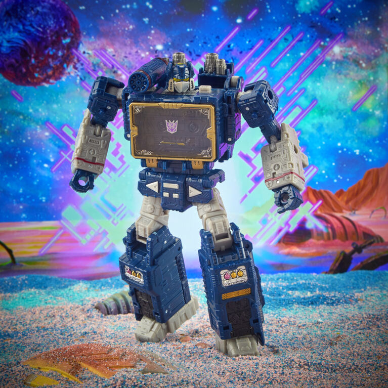 Transformers Toys Generations Legacy Voyager Soundwave Action Figure