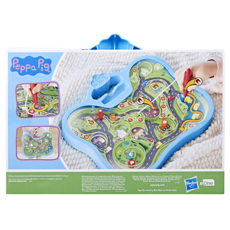 Peppa Pig Toys Peppa's Town Tour Maze Toy, Preschool Toys