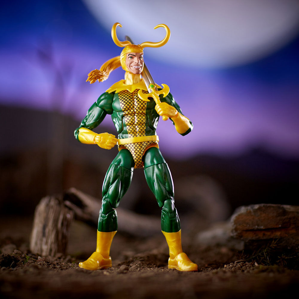 Marvel Legends Series: Loki with Build-A-Figure Piece