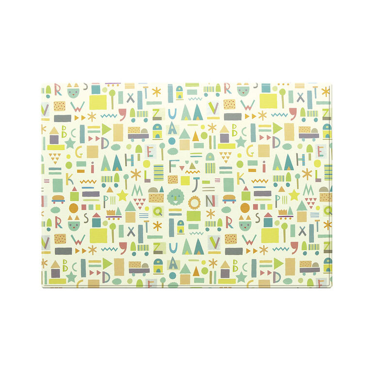 Tapis de Jeu BabyCare - Pétale de Mer Gris - Moyen