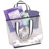 Transparent  Holographic Tote -Good Vibes Unicorn - English Edition