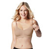 Body Silk Seamless Nursing Bra - Butterscotch, Extra Small
