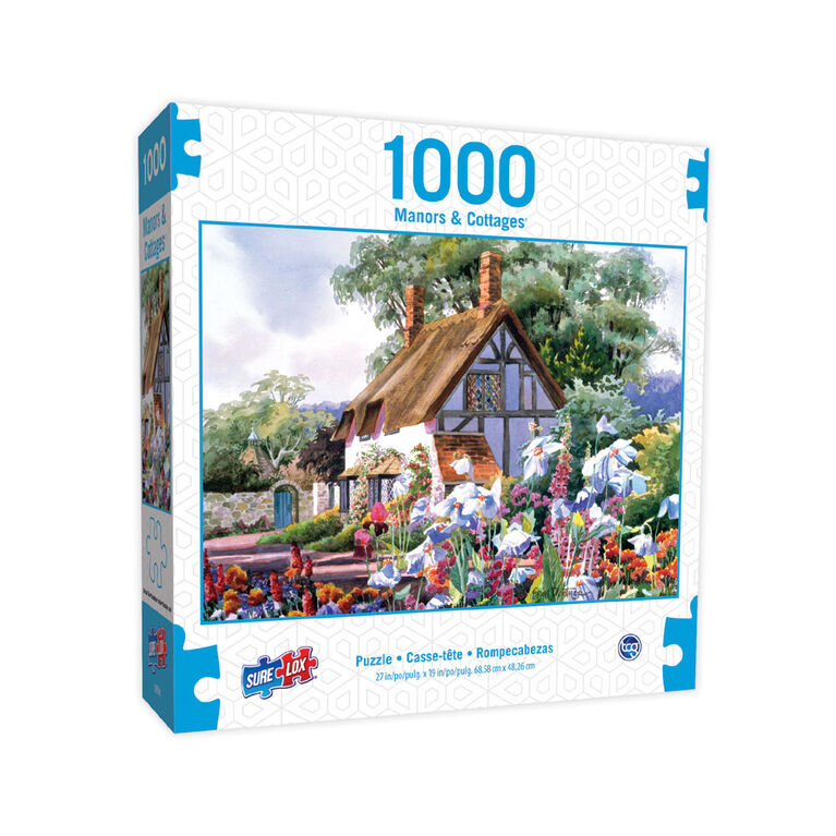 Sure-Lox Manors & Cottages Assorted 1000 Piece Puzzles