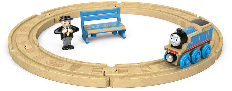 Fisher Price Thomas Friends Wood Around The Park Set English