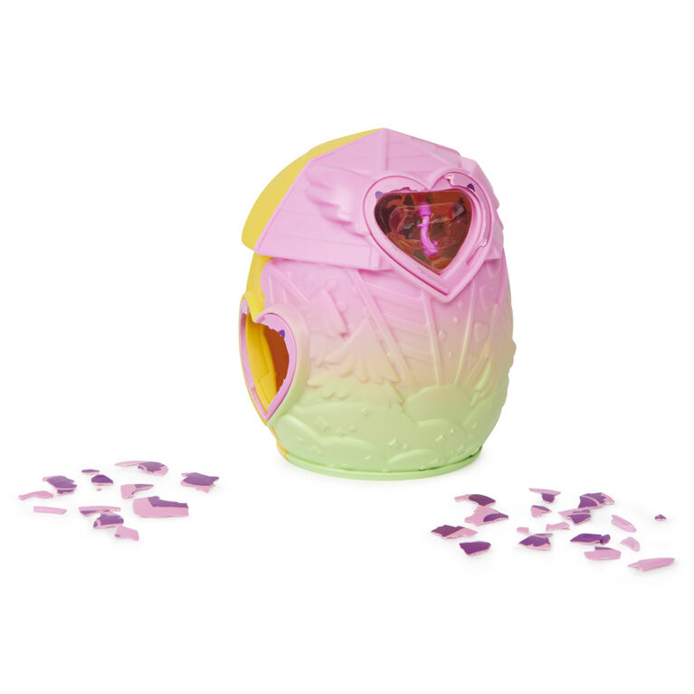 Hatchimals CollEGGtibles, Rainbow-cation Family Hatchy Home Playset with 3 Characters and up to 3 Surprise Babies (Style May Vary)