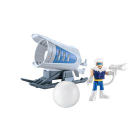 Fisher-Price Imaginext DC Super Friends Captain Cold and Ice Cannon Action Figure - English Edition