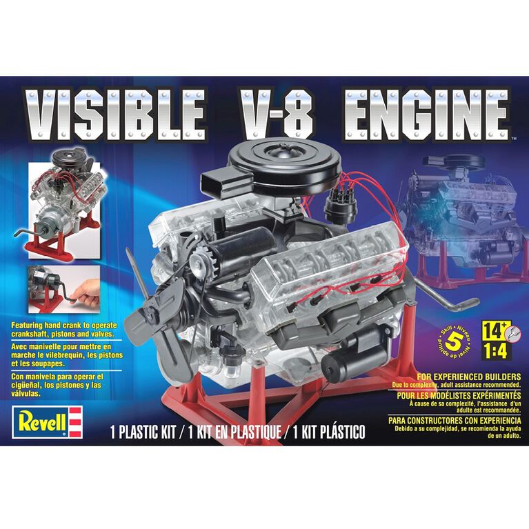 Revell Visible V8 Engine Model Toys R Us Canada