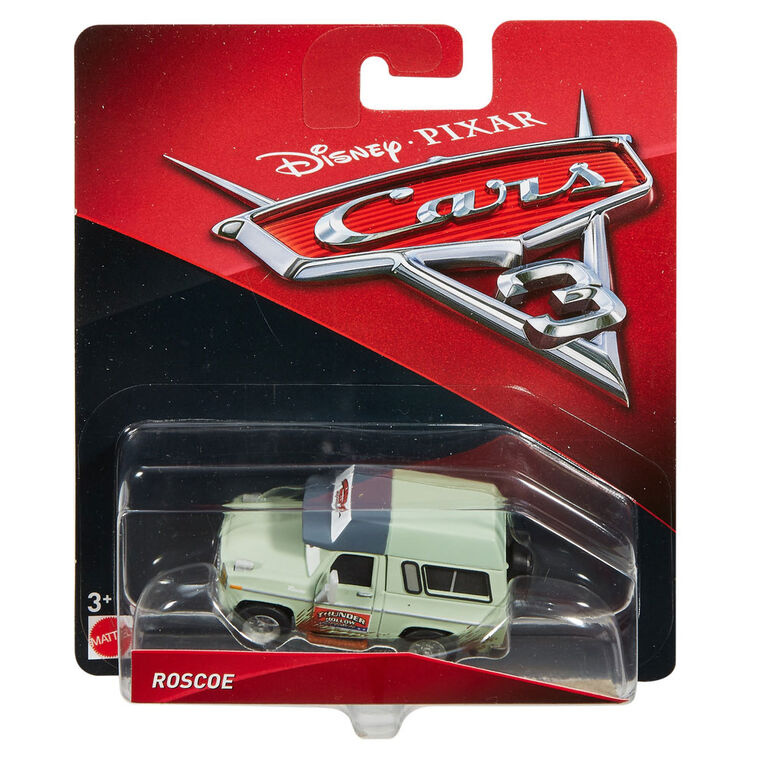 Disney Pixar Cars 3 Roscoe Die-cast Vehicle - English Edition
