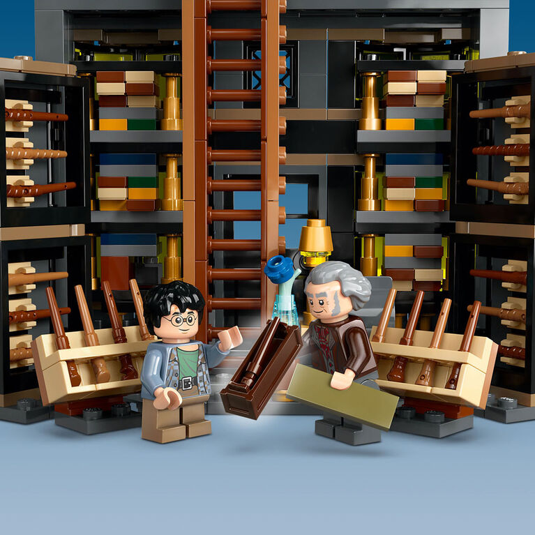 LEGO Harry Potter Ollivanders & Madam Malkin's Robes, Diagon Alley Toy, Wizard Gift 76439