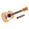 My Real Jam Acoustic Guitar, Toy Guitar with Case and Strap, 4 Play Modes, and Bluetooth Connectivity