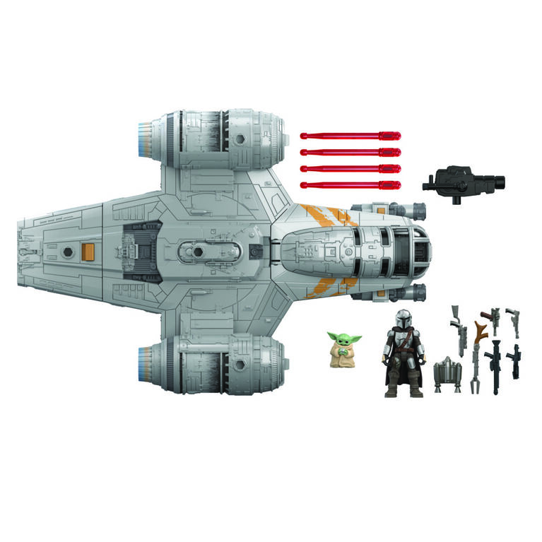 Star Wars Mission Fleet The Mandalorian The Child Razor Crest Outer Rim Run Deluxe Vehicle